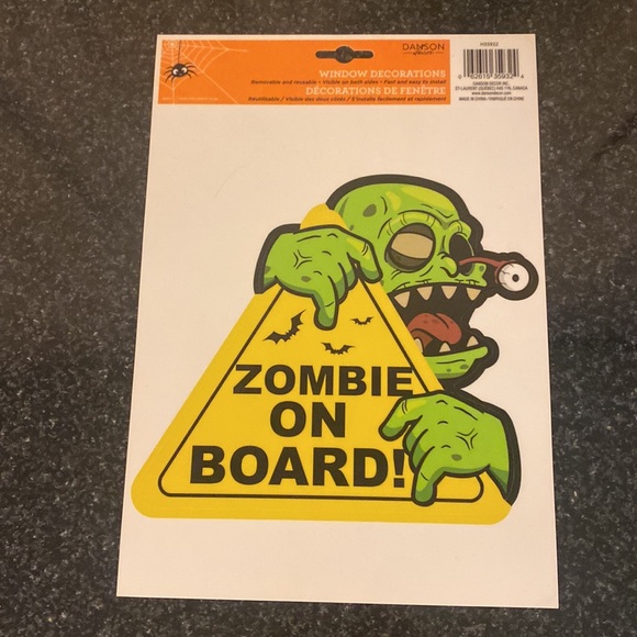 Set of 3 Halloween Car Decor Window Clings - Picture 2 of 5